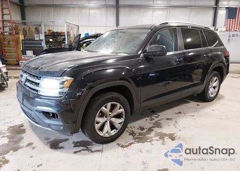 2018 Volkswagen Atlas 3.6L V6 Launch Edition из США, поврежденный, VIN 1V2BR2CA2JC504563